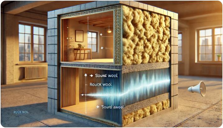 Rock Wool Boards for Acoustic Insulation: ການຫຼຸດຜ່ອນມົນລະພິດທາງສຽງ