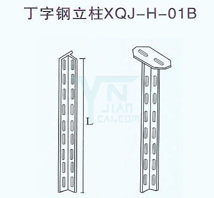 T-shaped steel column