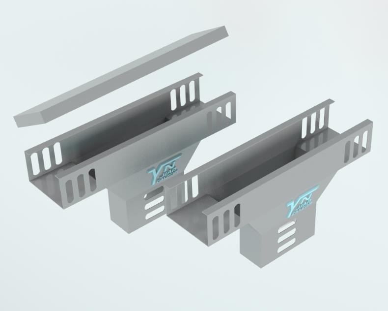 Upper vertical equal diameter tee