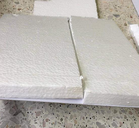 XPS foam board can be used to make models
